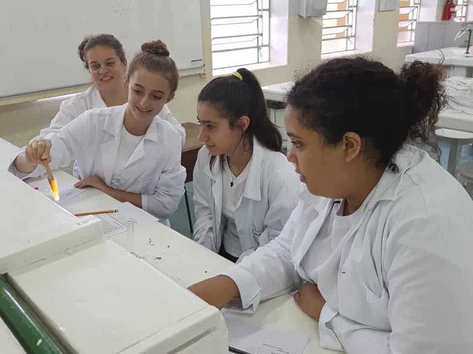 ENSINO MÉDIO – LABORATÓRIO DE QUÍMICA